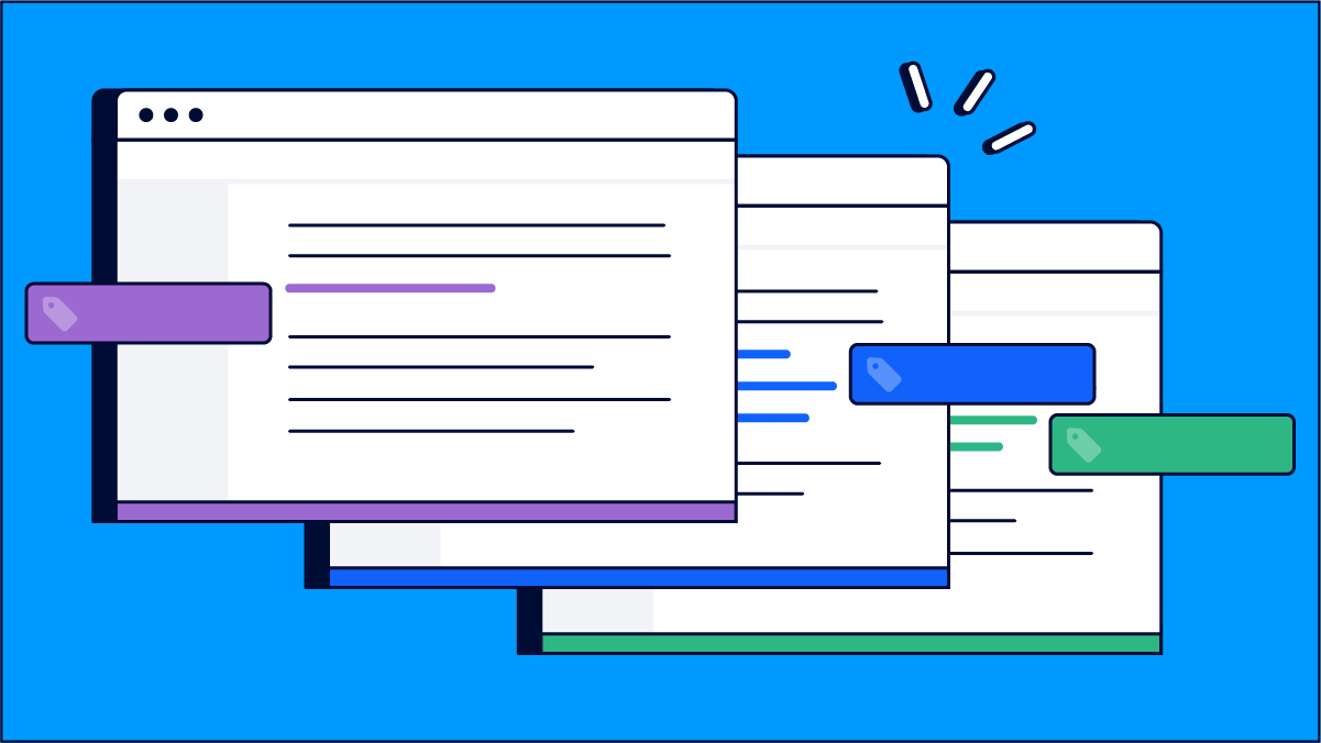 Variants for Scroll Documents Illustration