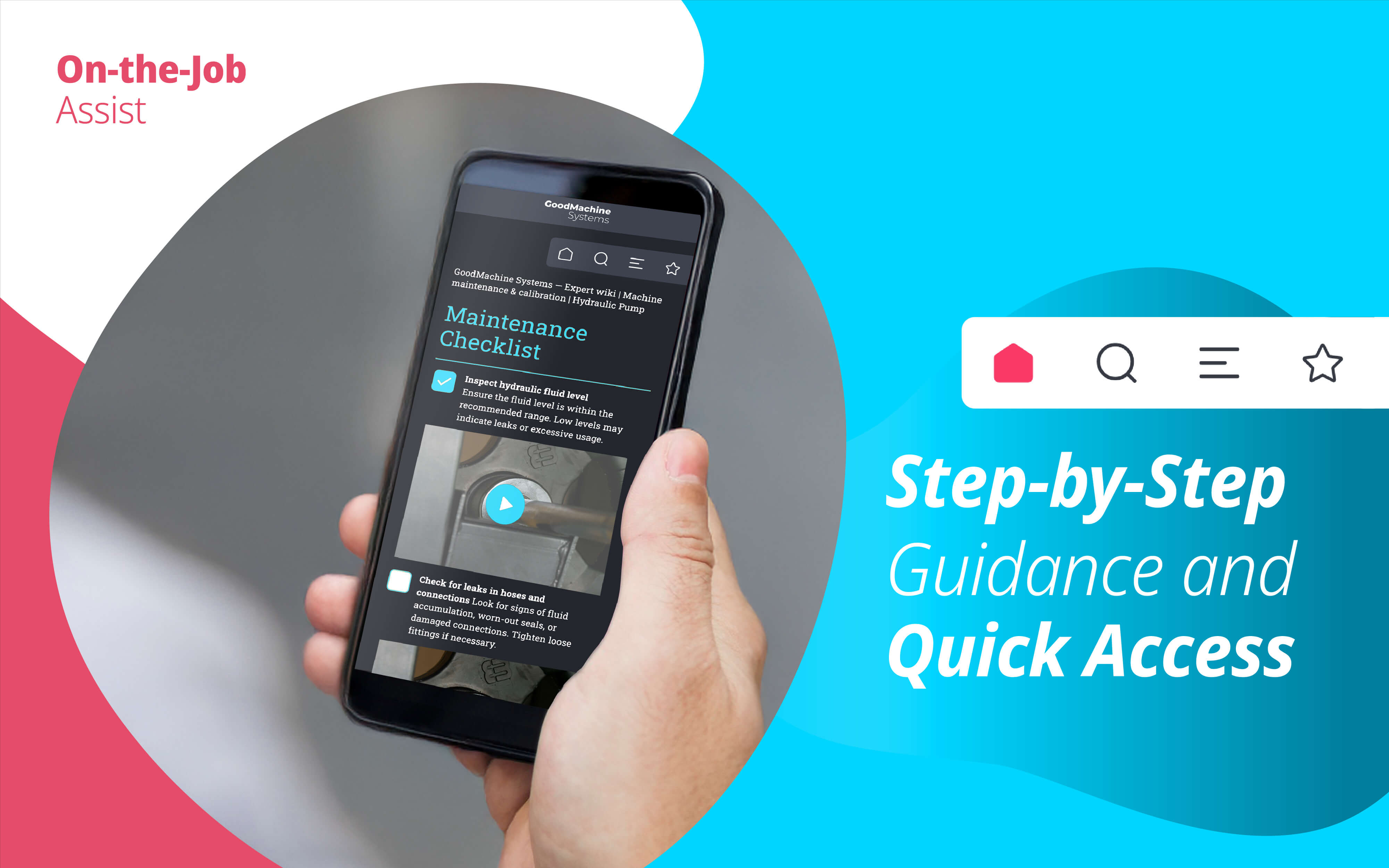 Step-by-Step Guidance and Quick Access Illustration