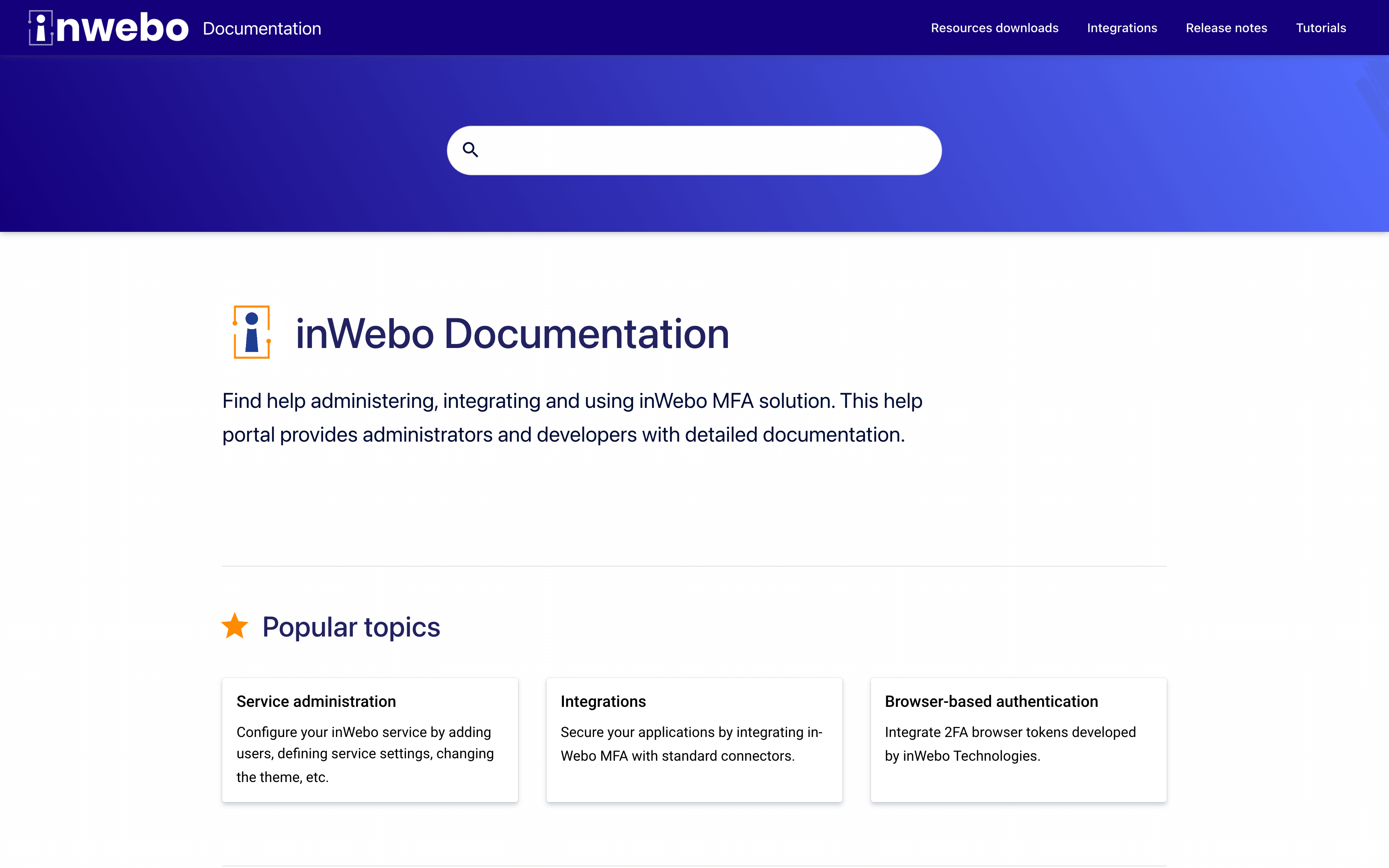 Image showing Inwebo Documentation